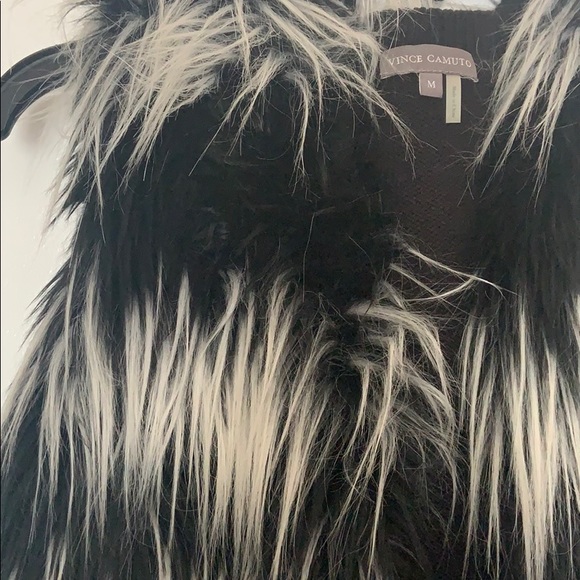 Vince Camuto Fur Vest - Picture 2 of 3